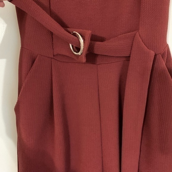 Romeo and Juliet Wide Leg Ankle Jumpsuit Medium - Picture 5 of 12